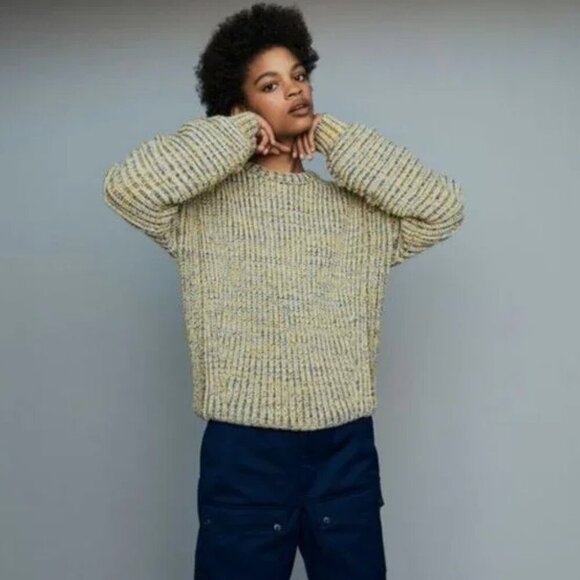 NWT Maje Marled Knit Sweater In Multicolor Size 2 (M)